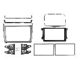 Support Autoradio 2Din VW Polo 04 2014-07 2017 argente Support Autoradio 2Din VW Polo 04 2014-07 2017 argente
