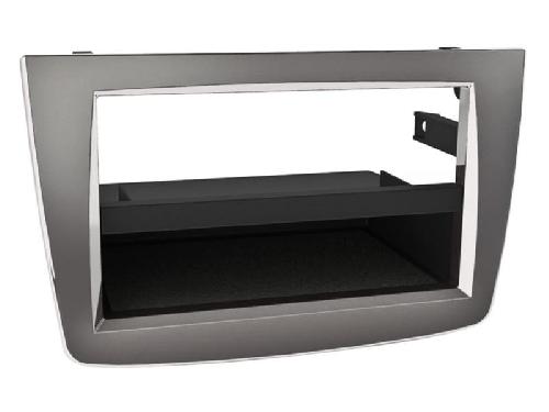 Supports Autoradio de Roger Support autoradio compatible avec Alfa Romeo Mito 08-13 - Argent