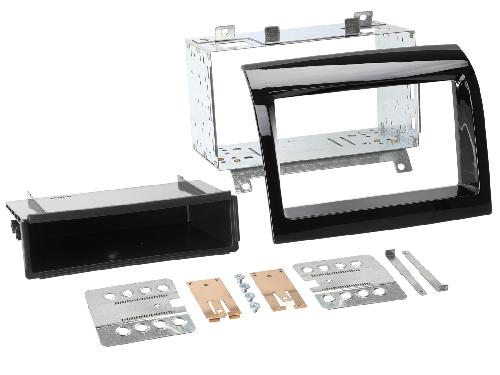 Supports Autoradio de Roger Support autoradio compatible avec Boxer Ducato Jumper 11-14 - Avec vide poche