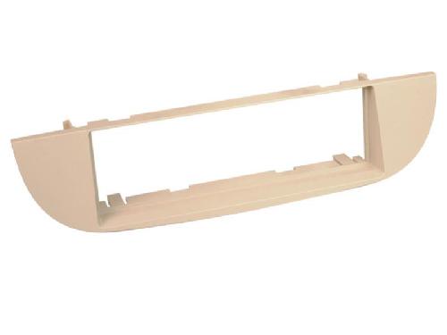 Supports Autoradio de Roger Support Autoradio compatible avec Fiat 500 500C - Beige