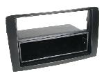 Facade autoradio Fiat Support Autoradio compatible avec Fiat Idea 03-11 noir