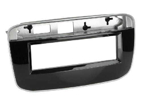 Supports Autoradio de Roger Support Autoradio compatible avec Fiat Punto - Noir brillant