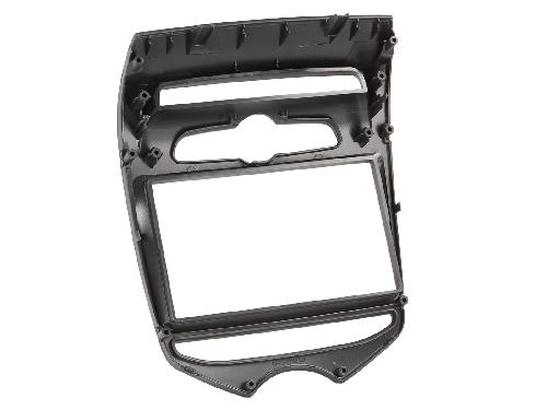 Supports Autoradio de Roger Support Autoradio compatible avec Hyundai IX20 10-18 avec clim auto - Noir brillant