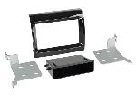 Supports Autoradio de Roger Support autoradio compatible avec Jumper Ducato Boxer Movano 14-23 - 2Din Noir brillant - voir liste