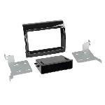 Support autoradio compatible avec Jumper Ducato Boxer Movano 14-23 - 2Din Noir brillant - voir liste