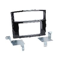 Support Autoradio compatible avec Mitsubishi Pajero et Shogun ap14 - Noir brillant