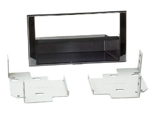 Supports Autoradio de Roger Support autoradio compatible avec Nissan Micra Note Vide poche Noir brillant