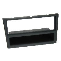 Support autoradio compatible avec Opel Vide-poche Anthracite Rubber touch