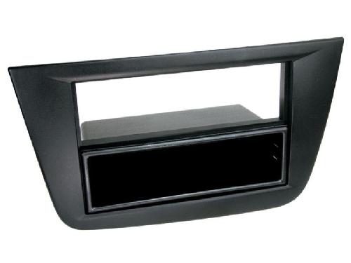 Supports Autoradio de Roger Support autoradio compatible avec Seat Altea XL Toledo Noir avec vide poche