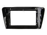 Facade autoradio Skoda Support autoradio pour Skoda Octavia 2013-2020. finition noir piano