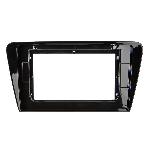 Support autoradio pour Skoda Octavia 2013-2020. finition noir piano