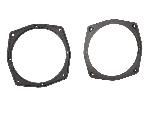 Entretoises Mercedes Support haut parleurs D165mm compatible avec Hyundai Mercedes Mitsubishi Smart voir liste