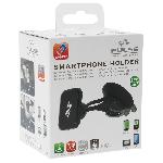 Fixation - Support Telephone Support magnetique smartphone MP3 MP4 GPS - 360degres Noir - Pulse