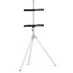 Support mural pour écran plat One For All WM7462 TRIPOD BLANC ARTIQUE POUR ECRAN DE 32'' A 65''