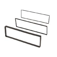 Supports Autoradio de Roger Facade Autoradio 1DIN compatible avec CITROEN PEUGEOT SEAT - RAF3508