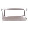 Supports Autoradio de Roger Facade autoradio 1DIN compatible avec Ford C-Max Focus Galaxy Mondeo S-Max - 06-15 - Argent