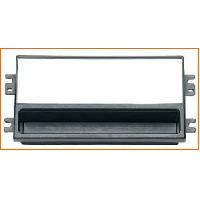 Supports Autoradio de Roger Facade autoradio 1DIN compatible avec Kia Sorento 02-06 - avec vide poche