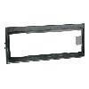 Supports Autoradio de Roger Facade autoradio 1DIN compatible avec Volvo 740 760 940 960 ap82 Noir