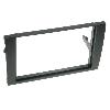 Supports Autoradio de Roger Facade autoradio 2DIN compatible avec Audi A4 B6 B7 00-09 Noir L00se