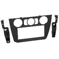 Supports Autoradio de Roger Facade autoradio 2DIN compatible avec BMW 3 E90 06-14 Noir