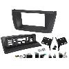Supports Autoradio de Roger Facade autoradio 2DIN compatible avec BMW X3 03-10 Noir