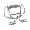 Supports Autoradio de Roger Facade autoradio 2DIN compatible avec Ford Ecosport ap14 Argent
