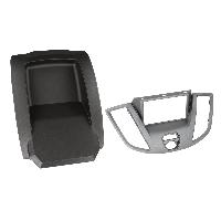 Supports Autoradio de Roger Facade autoradio 2DIN compatible avec Ford Transit 2016-2019 gris