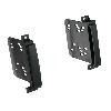 Supports Autoradio de Roger Facade autoradio 2DIN compatible avec Jeep Grand Cherokee ap11 Noir