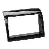 Supports Autoradio de Roger Facade autoradio 2Din compatible avec Peugeot Boxer 11-15 - Noir laque