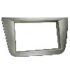 Supports Autoradio de Roger Facade autoradio 2DIN compatible avec Seat Toledo ap04 - Gris Anthracite