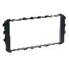Supports Autoradio de Roger Facade autoradio 2DIN compatible avec Toyota Yaris XP9 ap06 Noir
