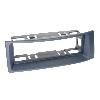 Supports Autoradio de Roger Facade Autoradio Caliber RAF2600B compatible avec Renault Megane 1 et Scenic 1 96-03 - Gris Bleu