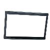 Supports Autoradio de Roger Facade autoradio compatible avec Citroen C2 C3 Fiat Scudo Peugeot 207 307 01-12 Noir - 2DIN