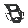 Supports Autoradio de Roger Facade autoradio compatible avec Ford Fiesta 6 - Noir - avec afficheur