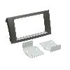 Supports Autoradio de Roger Facade autoradio compatible avec Iveco Daily ap06 Gris fonce