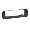 Supports Autoradio de Roger Facade Autoradio compatible FAPA12 avec Fiat Panda 12-20 - Noir mat