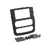Supports Autoradio de Roger Kit 2 Din compatible avec DODGE RAM -DR- 2002-2005 Noir