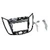Supports Autoradio de Roger Kit 2DIN compatible avec FORD C-MAX ap10 KUGA ap13 Escape ap12 - Noir Brillant