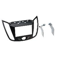 Supports Autoradio de Roger Kit 2DIN compatible avec FORD C-MAX KUGA 10-19 - Noir mat