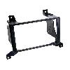 Supports Autoradio de Roger Kit 2DIN compatible avec Hyundai SantaFe ap07 - Noir