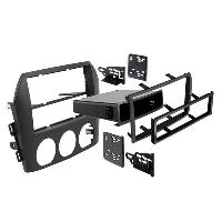 Supports Autoradio de Roger Kit 2DIN compatible avec Mazda MX5 05-08 noir