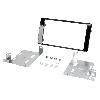 Supports Autoradio de Roger KIT 2DIN compatible avec MITSUBISHI ASX 14-19 NOIR LAQUE