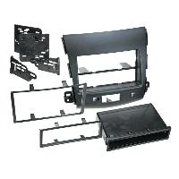 Supports Autoradio de Roger Kit 2DIN compatible avec Mitsubishi Peugeot Citroen ap07 avec vide poche