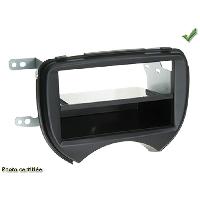 Supports Autoradio de Roger Kit 2DIN compatible avec Nissan MICRA K13 10-13 noir