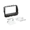 Supports Autoradio de Roger Kit Facade autoradio 2DIN compatible avec Kia Carens ap13 Noir