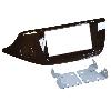 Supports Autoradio de Roger Kit Facade autoradio 2DIN compatible avec Kia Ceed ap12 Marron brillant