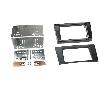 Supports Autoradio de Roger Kit Facade autoradio 2DIN compatible avec Mercedes classe E W211 S211 ap02 Noir