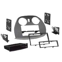 Supports Autoradio de Roger Kit Facade autoradio 2DIN compatible avec Mitsubishi Eclipse ap05 Avec vide poche Noir