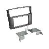 Supports Autoradio de Roger Kit Facade autoradio 2DIN compatible avec Mitsubishi Pajero ap06 Noir