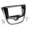 Supports Autoradio de Roger Kit Facade autoradio 2DIN compatible avec Opel Karl ap15 Noir brillant